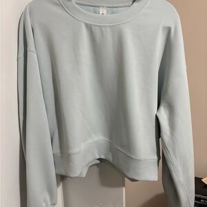 Lululemon Softstreme Perfectly Oversized Cropped Crew